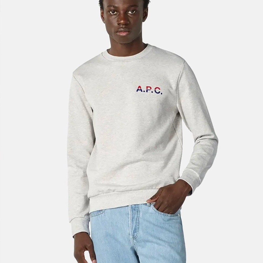 A.P.C. Michael logo Crewneck Sweatershirt
